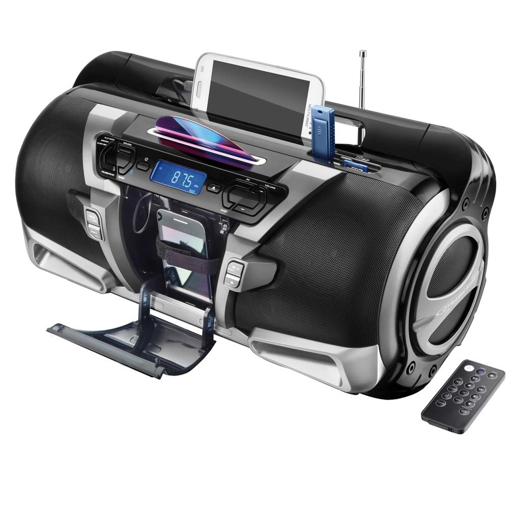Dock Station Multilaser Super Boombox SP159 com MP3, CD Player, Entrada