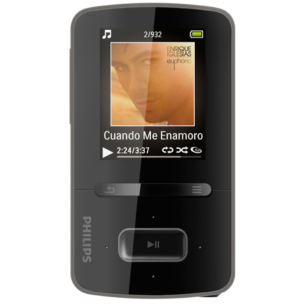 MP4 Player Philips GoGear Vibe SA3VBE08DX/78 8GB MP3 e MP4 Players