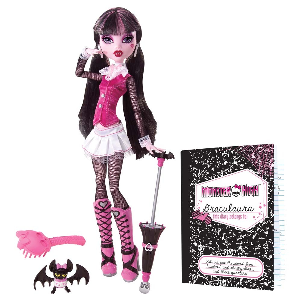 Boneca Monster High Mattel Draculaura Clássica BBC61 Monster High no Boneca Monster High Mattel Draculaura Clássica BBC61 Monster High no