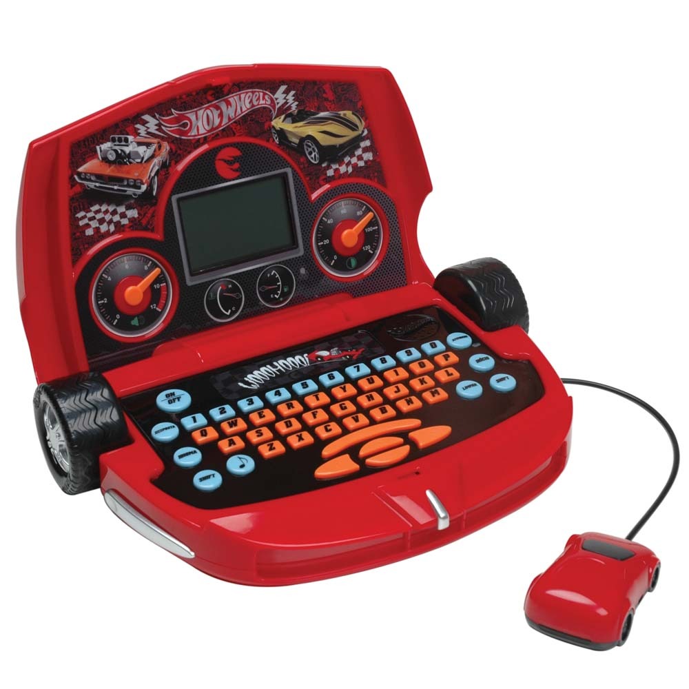 Laptop Infantil Bilíngue Candide Speed Master Hot Wheels 4500 76