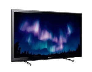 A TV 40 LED Sony Série EX KDL 40EX655, à direita TV 40 LED Sony Série EX KDL 40EX655 direita