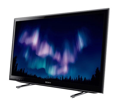 A TV 40 LED Sony Série EX KDL 40EX655, inclinada TV 40 LED Sony Série EX KDL 40EX655 inclinada