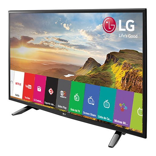 Smart TV LED 49" Full HD LG 49LH5700 com Painel IPS, WiFi, Miracast, WiDi, Entradas HDMI e