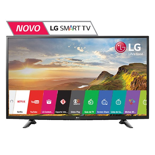 Smart TV LED 49" Full HD LG 49LH5700 com Painel IPS, WiFi, Miracast
