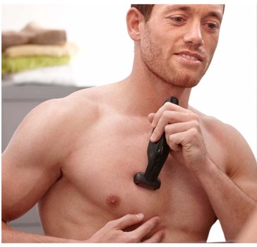 Extremamente fácil de usar Aparador de pelos Philips Bodygroom BG2024