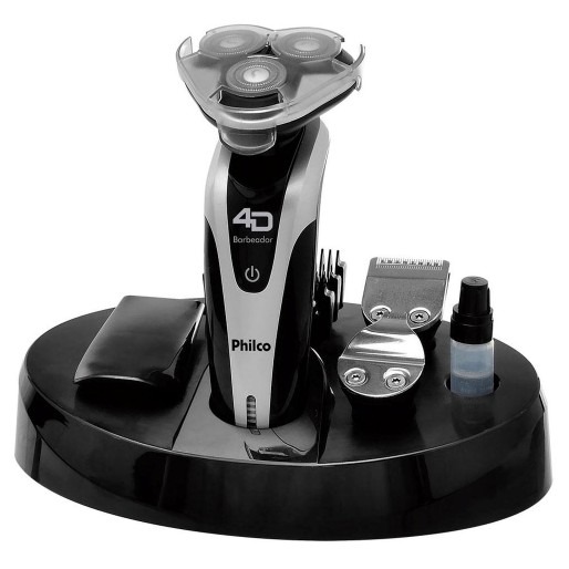 Barbeador Elétrico Philco 4D Bivolt 52153006 – Preto Barbeador Elétrico Philco 4D Bivolt 52153006 – Preto