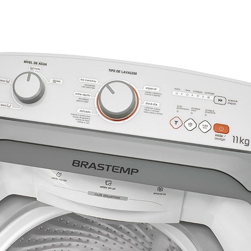5 programas de lavagem Lavadora brastemp turbo 5 programas lavagem