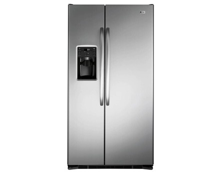 O refrigerador Side by Side GE 23 ZS2LFBSS refrigerador Side by Side GE 23 ZS2LFBSS