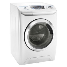 A lavadora e secadora de roupas Electrolux LSI09 de lado lavadora e secadora de roupas Electrolux LSI09 de lado