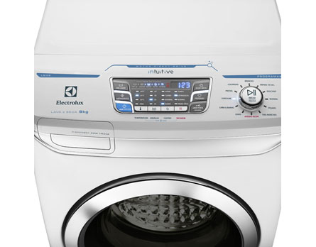 Painel da lavadora e secadora de roupas Electrolux LSI09 lavadora e secadora de roupas Electrolux LSI09 painel