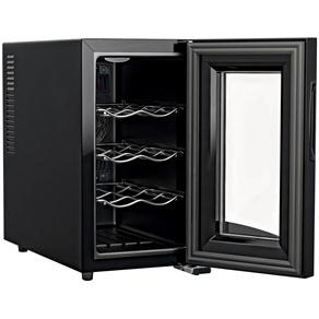A adega de vinhos Continental AVCT008DP aberta adega de vinhos Continental AVCT008DP aberta