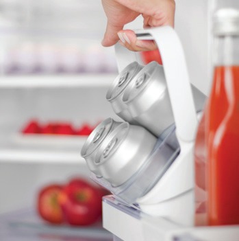 Acessório 2 em 1 Refrigerador Electrolux Frost Free porta-latas cesto multiuso