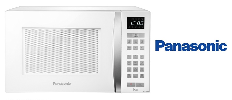 Seus alimentos preparados com qualidade Micro-ondas Panasonic Style