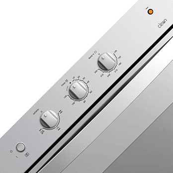 Painel do forno de embutir elétrico Brastemp Clean BOB61AR Inox forno de embutir elétrico Brastemp Clean BOB61AR Inox painel