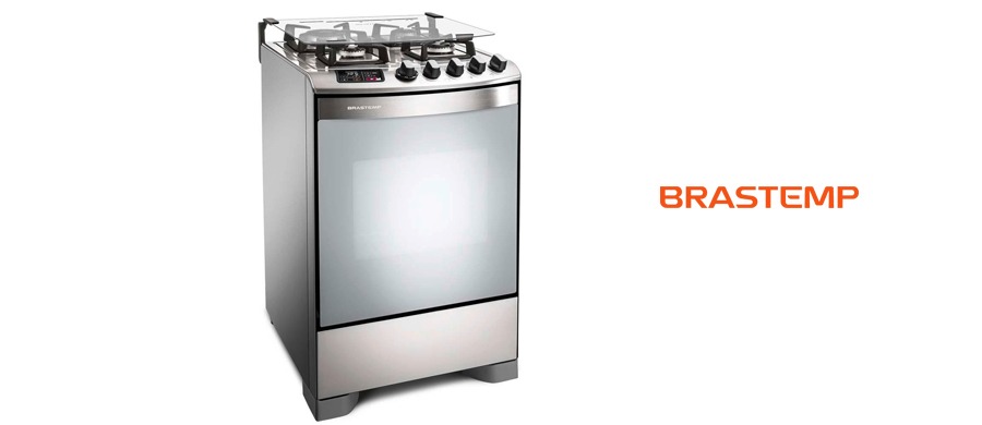 Ele é perfeito para sua cozinha Fogão Brastemp Ative