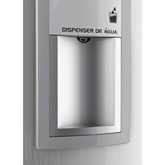 Um recurso refrescante! refrigerador Continental Massima RFCT515 Inox dispenser