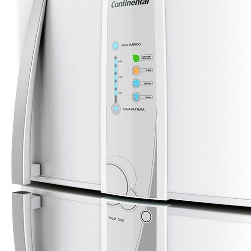 Painel de controle Continental Frost Free Duplex Massima painel controle funções