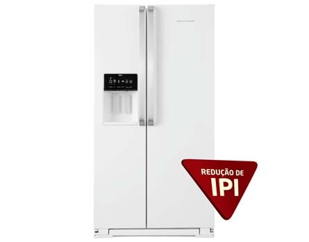 O Refrigerador Side by Side Ative! BRS62CB, da Brastemp O Refrigerador Side by Side Ative! BRS62CB, da Brastemp