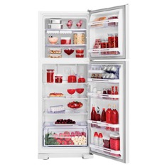 O refrigerador Electrolux Cycle Defrost DC51 aberto refrigerador Electrolux Cycle Defrost DC51 aberto