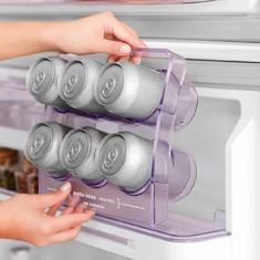 Porta-latas do refrigerador Electrolux Cycle Defrost DC51 refrigerador Electrolux Cycle Defrost DC51 porta-latas