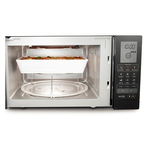 Com trava de segurança Forno Elétrico Brastemp BMU45 Função Grill