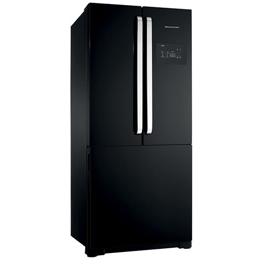 Os pés do Refrigerador Side Inverse são estabilizadores Refrigerador Brastemp Side Inverse wind flow frost free