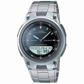 Relógio Masculino Anadigi Casio Standard AW-80D-1AV Relógio Masculino Anadigi Casio Standard AW-80D-1AV