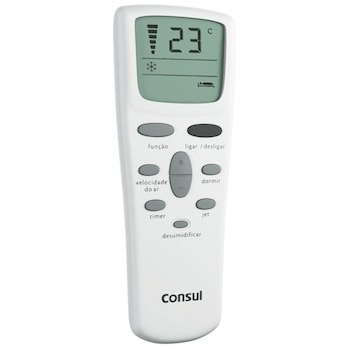 Controle o ar-condicionado da Consul remotamente Ar-condicionado Consul CCN10DB controle