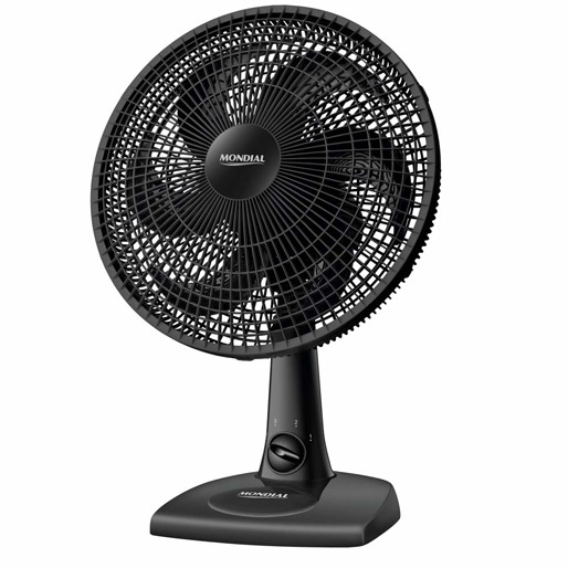 Ventilador de Mesa Mondial Black Classic 30cm - Preto Ventilador Mesa Mondial Black Classic 30cm 3 Velocidades