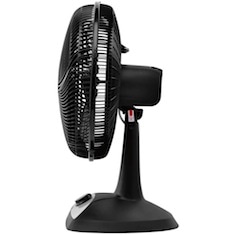 Na traseira do ventilador da Philco uma alça ajuda a carregá-lo Ventilador de Mesa Philco Master Power 40 ZES 40cm alça