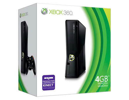 Design moderno e compacto - Xbox 360 é garantia de diversão para toda a família Design moderno e compacto - Xbox 360 é garantia de diversão para toda a família