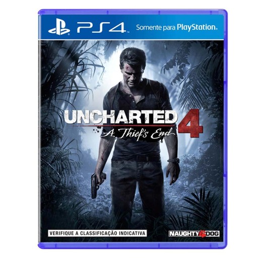 JOGO PS4 - UNCHARTED 4 - A THIEFS END PS4 PORTUGUÊS MÍDIA FÍSICA -  Refrigeração, Eletrônicos e Informática