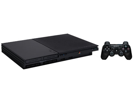 Console Sony PlayStation 2 Slim - Design fino com alto desempenho em processamento de jogos Console Sony PlayStation 2 Slim - Design fino com alto desempenho em processamento de jogos
