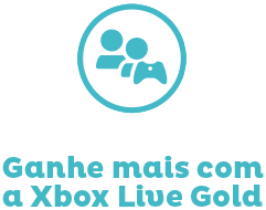 Ganhe mais com a Xbox Live Gold