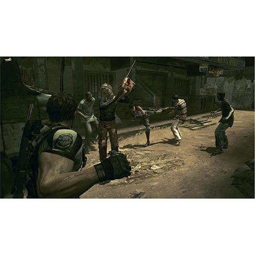 Controles sensíveis Jogo Resident Evil 5 Gráficos em alta definição 3D