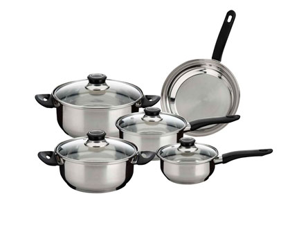 Conjunto de panelas RichWell - Mais brilho para a sua cozinha Conjunto de panelas RichWell - Mais brilho para a sua cozinha
