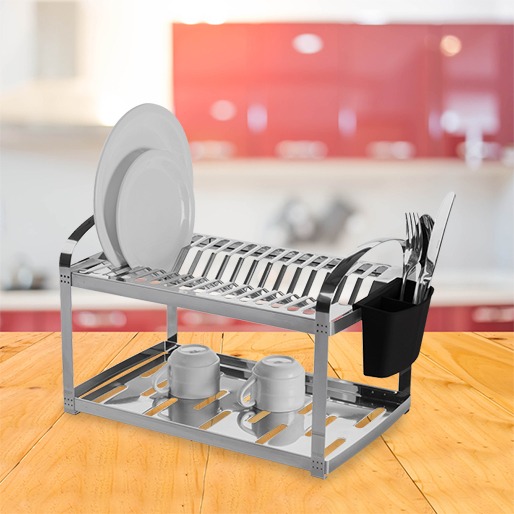 Um produto resistente e durável Escorredor Pratos Brinox Suprema Aço Inox