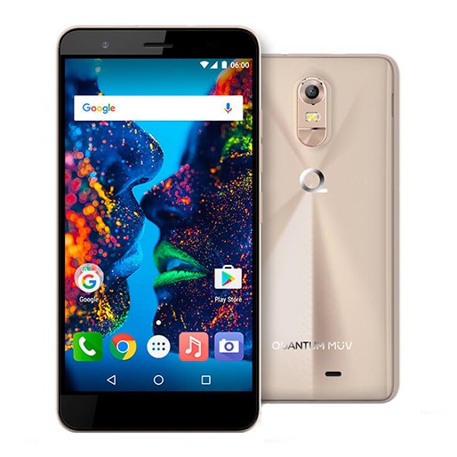 Smartphone Quantum MÜV Mirage Gold smartphone quantum muv mirage gold 16gb