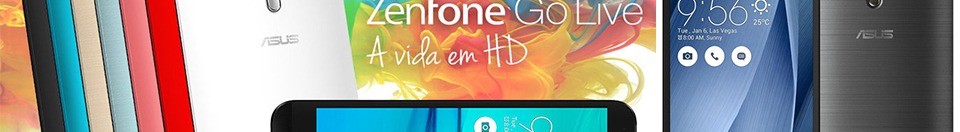 Smartphone Asus Zenfone Go Live DTV Smartphone Asus Zenfone Go Live DTV ZB551KL Cinza