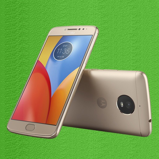 Câmeras que registram com qualidade Telefone Motorola Moto E4 Plus Câmeras Flash LED