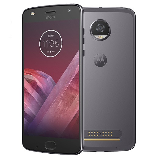 Câmeras de 12MP e 5MP com funções melhoradas Smartphone Motorola Z2 Play Câmeras 12MP 5MP
