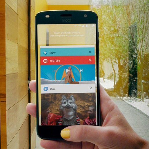Aplicativos e conectividade Celular Motorola Moto Z2 Conexões