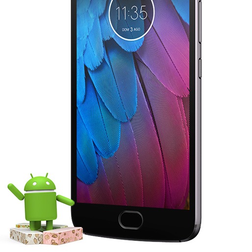 Memória expansível para até 128 GB smartphone moto g⁵ˢ memória interna 32gb