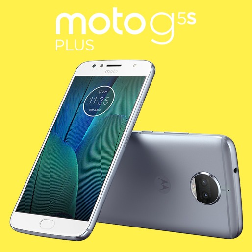Compatível com a tecnologia NFC moto g⁵ˢ Plus Cor Azul Topázio Tela 5.5