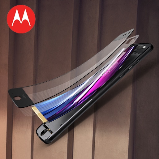 Visualização de alta qualidade smartphone motorola moto z2 force edition tela