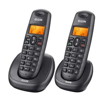 O telefone sem fio Elgin TSF 7002 telefone sem fio Elgin TSF 7002