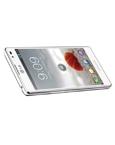 celular desbloqueado LG Optimus L9 Branco TIM inclinado