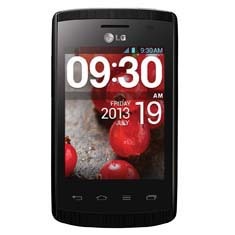 celular desbloqueado LG Optimus L1 II Dual E415 Preto TIM tela