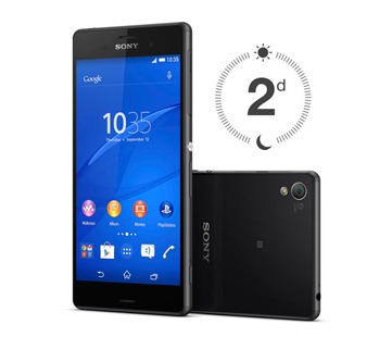 Bateria de longa duração Xperia Z3 Bateria Dura 2 Dias