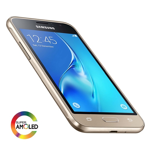 Tela Super AMOLED de 4.5 polegadas smartphone galaxy j1 4.5 polegadas